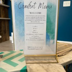 Waterfront Dental - Complimentary Comfort Menu