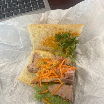 Macy's Cellar - Steak banh mi - very disappointing - Ice Cream & Frozen Yogurt Near Me - San Francisco, California
