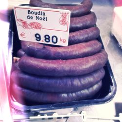 Le boudin de noël est enfin arrivé chez Olbrechts!