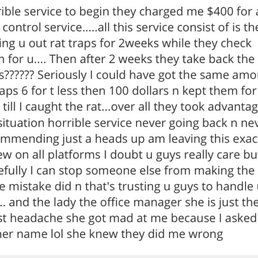 My last review