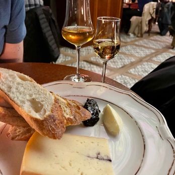 La Petite Iza - Morbier Cheese with fig jam, butter and baguette - French Near Me - Edmonton, Alberta