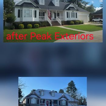 Peak Exteriors - Before and After Peak Exteriors, LLC Lexington SC - Roofing Near Me Peak Exteriors - Before and After Peak Exteriors, LLC Lexington SC - Roofing Near Me