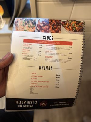 Menu photo 5 Ozzy's Burgers - Toronto Toronto, ON Menu photo 5 Ozzy's Burgers - Toronto Toronto, ON