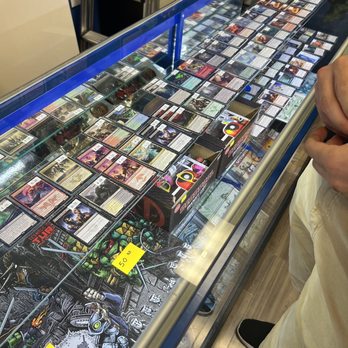 Turlock Comics - Card case. They had Pokémon, MTG, and sports cards, etc. - Comic Books Near Me - Turlock, California