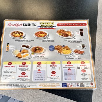 Waffle House - Menu - Diners Near Me - East Point, Georgia