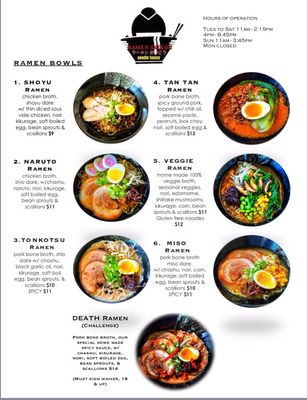 Menu photo 6 Ramen Saikou Longview, TX