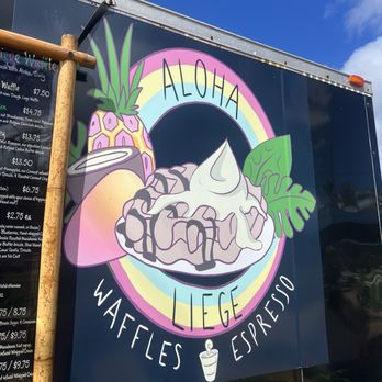 Aloha Liege Waffles & Espresso - Food Trucks Near Me - Lihue, Hawaii Aloha Liege Waffles & Espresso - Food Trucks Near Me - Lihue, Hawaii