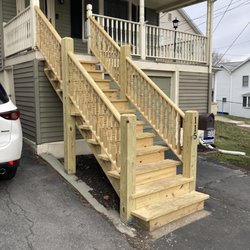 Ace Handyman Services Wilkes-Barre & Scranton - Ace Handyman Services Wilkes-Barre and Scranton Exterior Stair Replacement in West Wyoming
