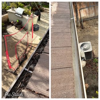 E Clean - Before and after - Window Washing Near Me - Corona, California