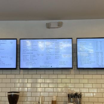 Hangout Cafe - Menu - Bubble Tea Near Me - Palatine, Illinois