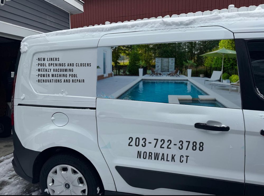 Slide of Blue Aqua Pools Spa