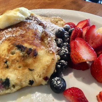 Sea Bean - Blueberry sourdough pancakes - Coffee & Tea Near Me - Seward, Alaska