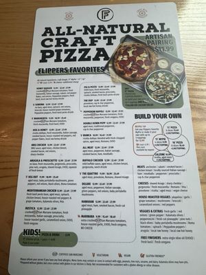 Menu photo 3 Flippers Pizza Orlando, FL Menu photo 3 Flippers Pizza Orlando, FL