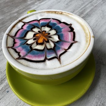 Wild Oak Cafe - Vanilla rainbow latte - Cafes Near Me - Glendale, California Wild Oak Cafe - Vanilla rainbow latte - Cafes Near Me - Glendale, California