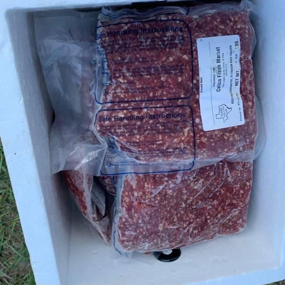 Calico Fresh Market - Ground beef in 1.5lb packs - Meat Shops Near Me - Conroe, Texas