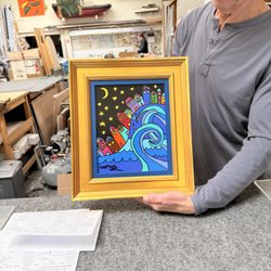 Bernzweig Framing & Design - My most recent framing subject.
