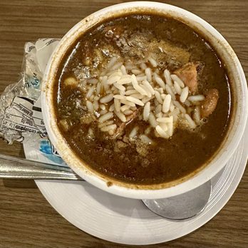 Dockside Deli - Seafood gumbo (cup) with rice - Delis Near Me - Gulfport, Mississippi