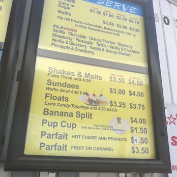Weenee World - Menu - Ice Cream & Frozen Yogurt Near Me - New Castle, Indiana