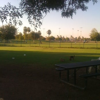Dog Park at Washington Park - Big dog park in the distance - Dog Parks Near Me - Phoenix, Arizona