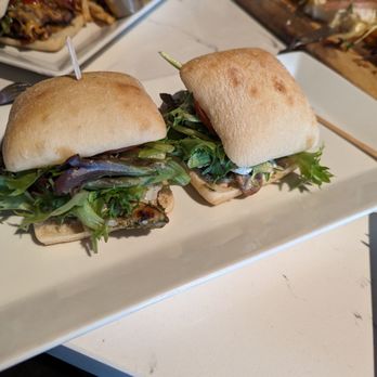 TASTE! Craft Eatery - Paso Robles - Truffle burger and chicken pesto. - Salad Near Me - Paso Robles, California
