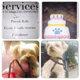 Before/after for Dolces birthday spa-like services!