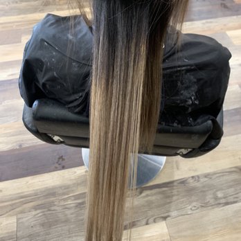 Shenanigans Hair Lounge - This is my hair after my first session - Hair Extensions Near Me - Riverside, California Shenanigans Hair Lounge - This is my hair after my first session - Hair Extensions Near Me - Riverside, California