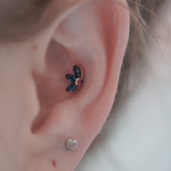 Aurelia Adornments - Conch piercing by Lex