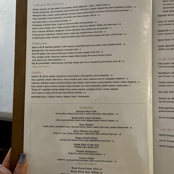 Bosc Modern Bar + Kitchen - Menu - New American Near Me - Tampa, Florida