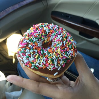 Sunrise Donuts - The chocolate frosted with sprinkles were perfect. - Donuts Near Me - Dallas, Texas Sunrise Donuts - The chocolate frosted with sprinkles were perfect. - Donuts Near Me - Dallas, Texas