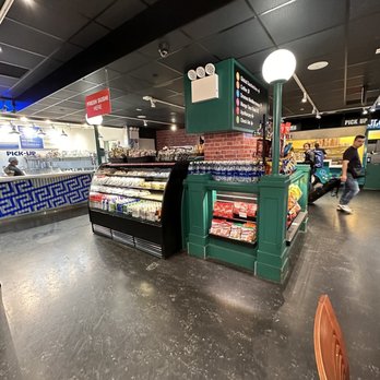 Five Borough Food Hall - Inside grab-and-go options with "food trucks" to order from - Food Court Near Me - Jamaica, New York Five Borough Food Hall - Inside grab-and-go options with "food trucks" to order from - Food Court Near Me - Jamaica, New York