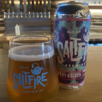 SaltFire Brewing - Kolsch - Breweries Near Me - South Salt Lake, Utah