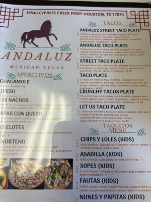 Menu photo 8 Andaluz Houston, TX
