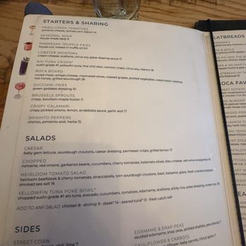 Boca - New American Near Me - Sarasota, Florida