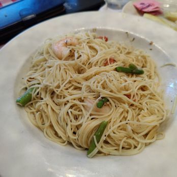Pinocchio's Incredible Italian - Angel hair pasta with shrimp and asparagus - Pizza Near Me - Greeley, Colorado Pinocchio's Incredible Italian - Angel hair pasta with shrimp and asparagus - Pizza Near Me - Greeley, Colorado