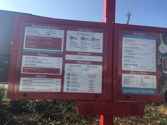 Menu photo 5 Hat Creek Burger Company Sachse, TX