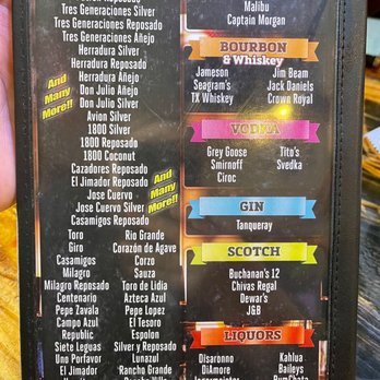 El Tequilas Mexican Restaurant - Bar menu - Mexican Near Me - Fort Worth, Texas El Tequilas Mexican Restaurant - Bar menu - Mexican Near Me - Fort Worth, Texas