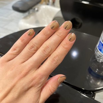 Lacquer Nails And Spa Tempe - Simple dip mani designed by tech Anna Miu - Nail Salons Near Me - Tempe, Arizona Lacquer Nails And Spa Tempe - Simple dip mani designed by tech Anna Miu - Nail Salons Near Me - Tempe, Arizona