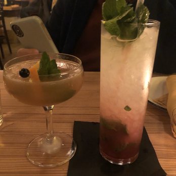Nancy's Hustle - Plenty of mocktails for preggo patrons is always a plus! and real cocktail for the hubby! - New American Near Me - Houston, Texas Nancy's Hustle - Plenty of mocktails for preggo patrons is always a plus! and real cocktail for the hubby! - New American Near Me - Houston, Texas