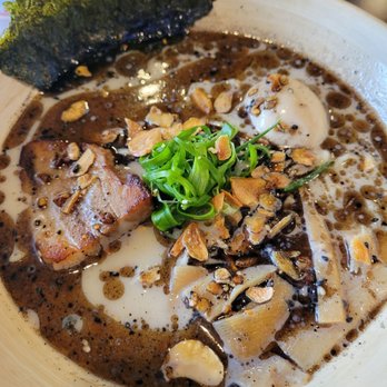 Noods Ramen Bar - Black garlic tonkotsu - Ramen Near Me - Honolulu, Hawaii Noods Ramen Bar - Black garlic tonkotsu - Ramen Near Me - Honolulu, Hawaii