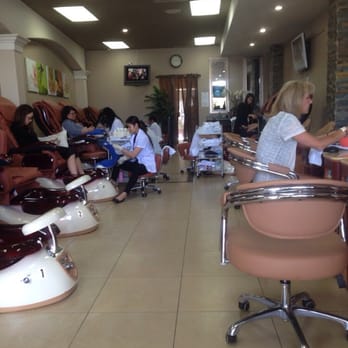 Luxury Nails - Getting nails did! - Nail Salons Near Me - Tustin, California