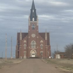 Buffalo Park Station - Sacred Heart Catholic Church, Park, KS