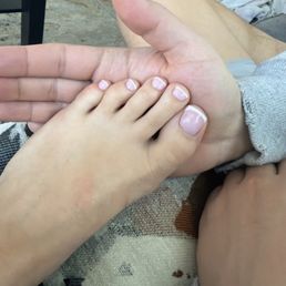 Gel pedicure Gel pedicure