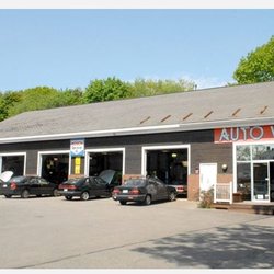 Autoworks - Front of garage, large parking lot, all makes.
