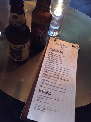 Menu photo 4 Basement Tavern Santa Monica, CA Menu photo 4 Basement Tavern Santa Monica, CA