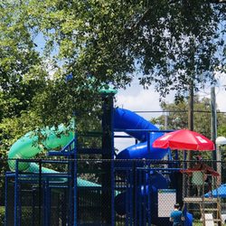 Betty Booth Robert Park - Water slides.