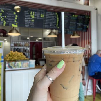 Cuba Cafe - Iced Coffee with milk - Coffee & Tea Near Me - Miami Beach, Florida