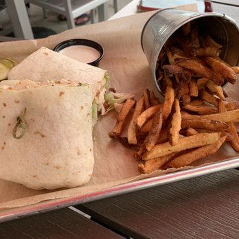Barn Town Brewing - Chicken Bacon Club Wrap - Breweries Near Me - West Des Moines, Iowa Barn Town Brewing - Chicken Bacon Club Wrap - Breweries Near Me - West Des Moines, Iowa