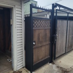 Lamonaca Iron Works - Our new, lovely and wonderful, back gate!