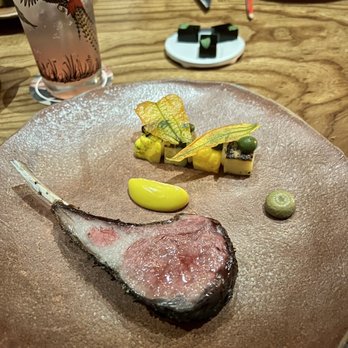 Lazy Bear - Grilled Lamb with Summer Squash - New American Near Me - San Francisco, California