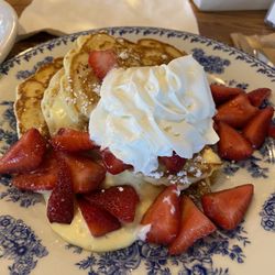 Cracker Barrel Old Country Store - Stuffed Cheesecake Pancake Breakfast